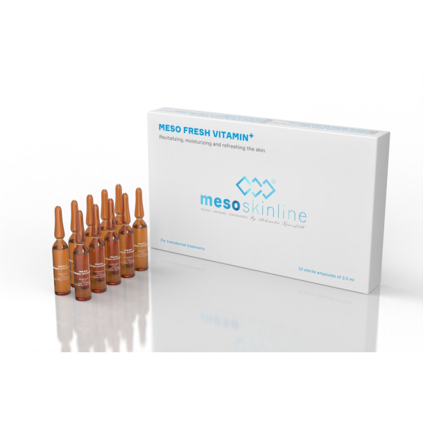 MESO FRESH VITAMIN+ (10 ampoules of 2.0 ml)