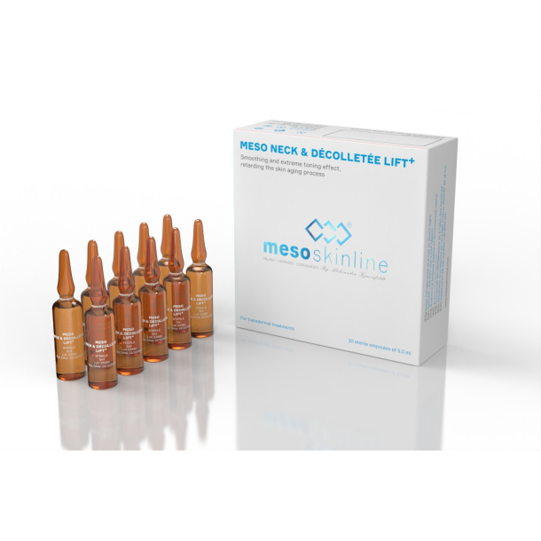 MESO NECK & D&Eacute;COLLET&Eacute;E LIFT+ (10 ampoules of 5.0 ml)