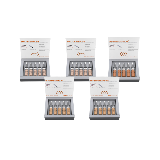 MESO SKIN PERFECTOR (Starterpaket 10 x Light, 10 x Natural, 5 x Medium &#150; F&uuml;r 25 Behandlungen)